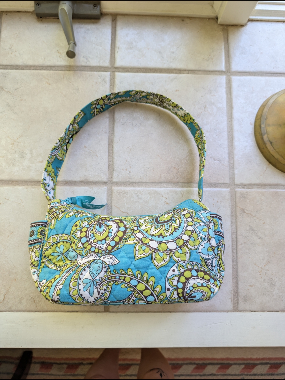 Vera Bradley Peacock Paisley Shoulder Bag - Picture 5 of 9